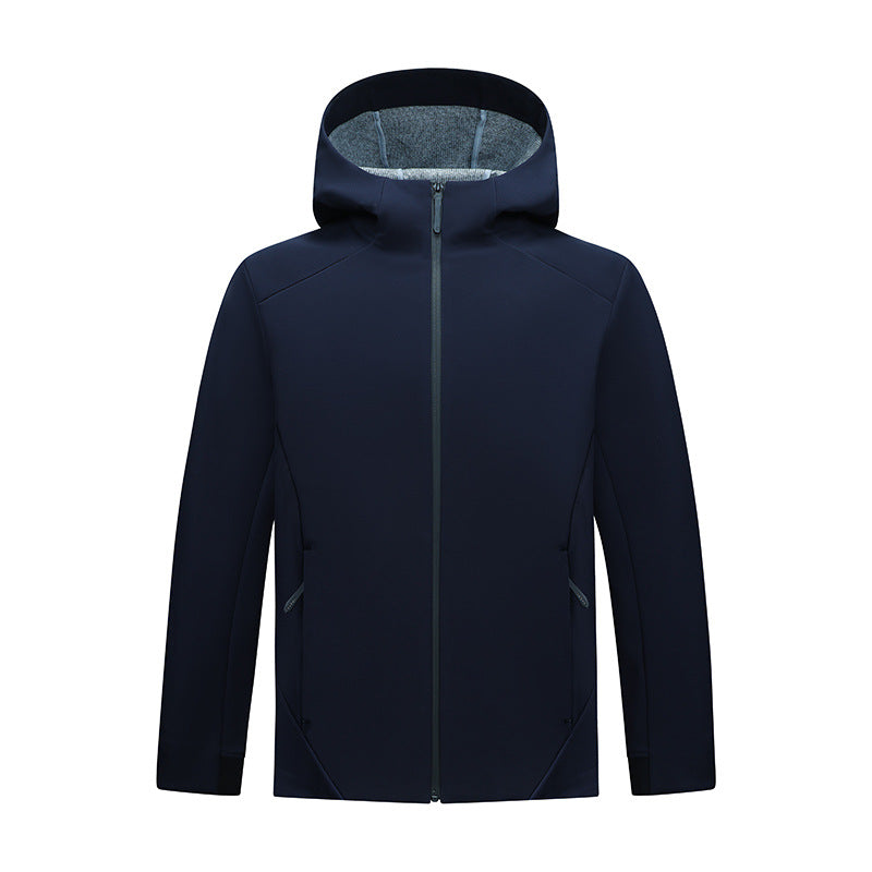 Women's Tailored Softshell Jacket with Hood and Fleece Lining EVA-US