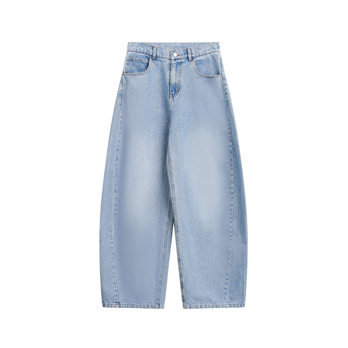 Women’s culotte jeans with wide leg, high waist, and front seam detail EVA-US