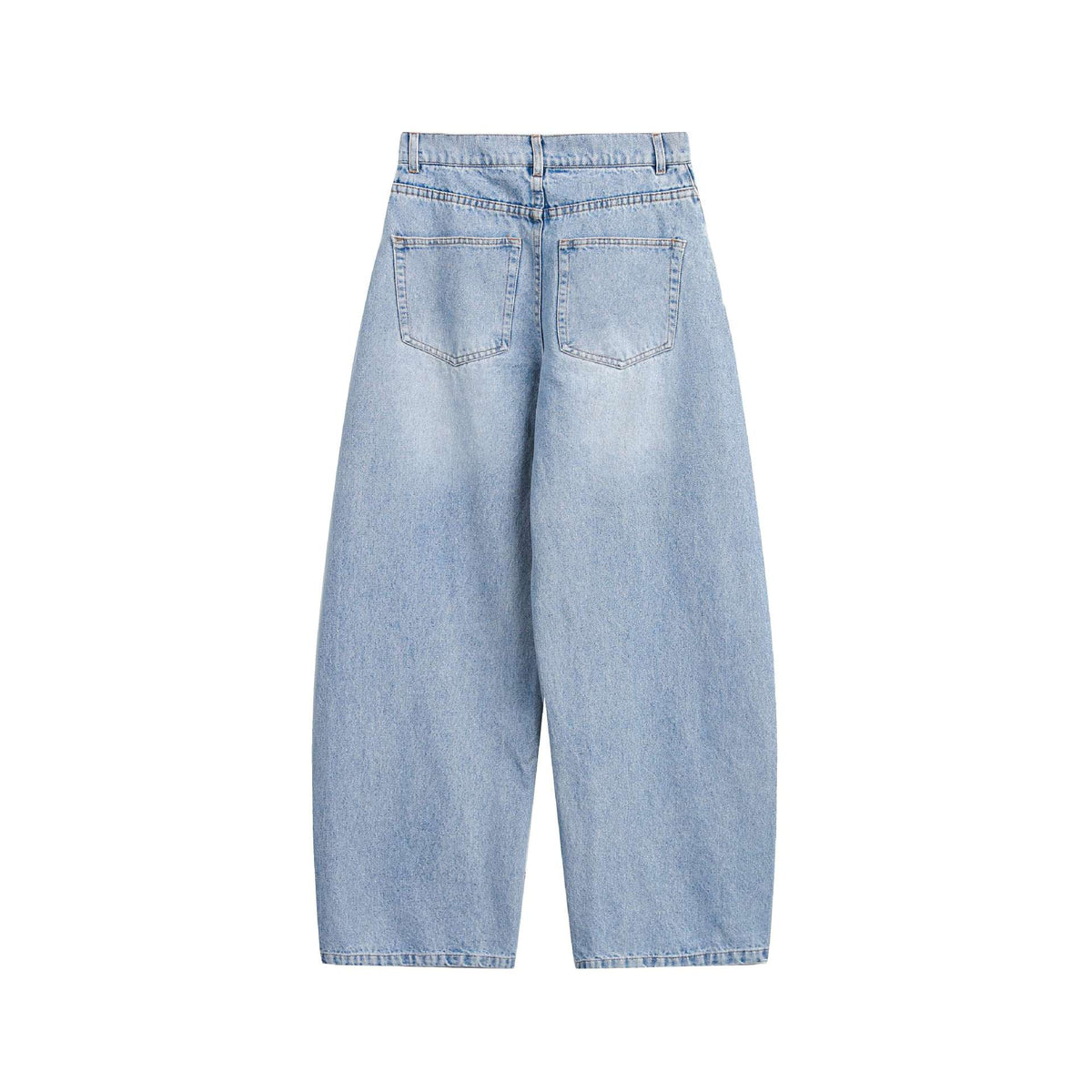 Women’s culotte jeans with wide leg, high waist, and front seam detail EVA-US
