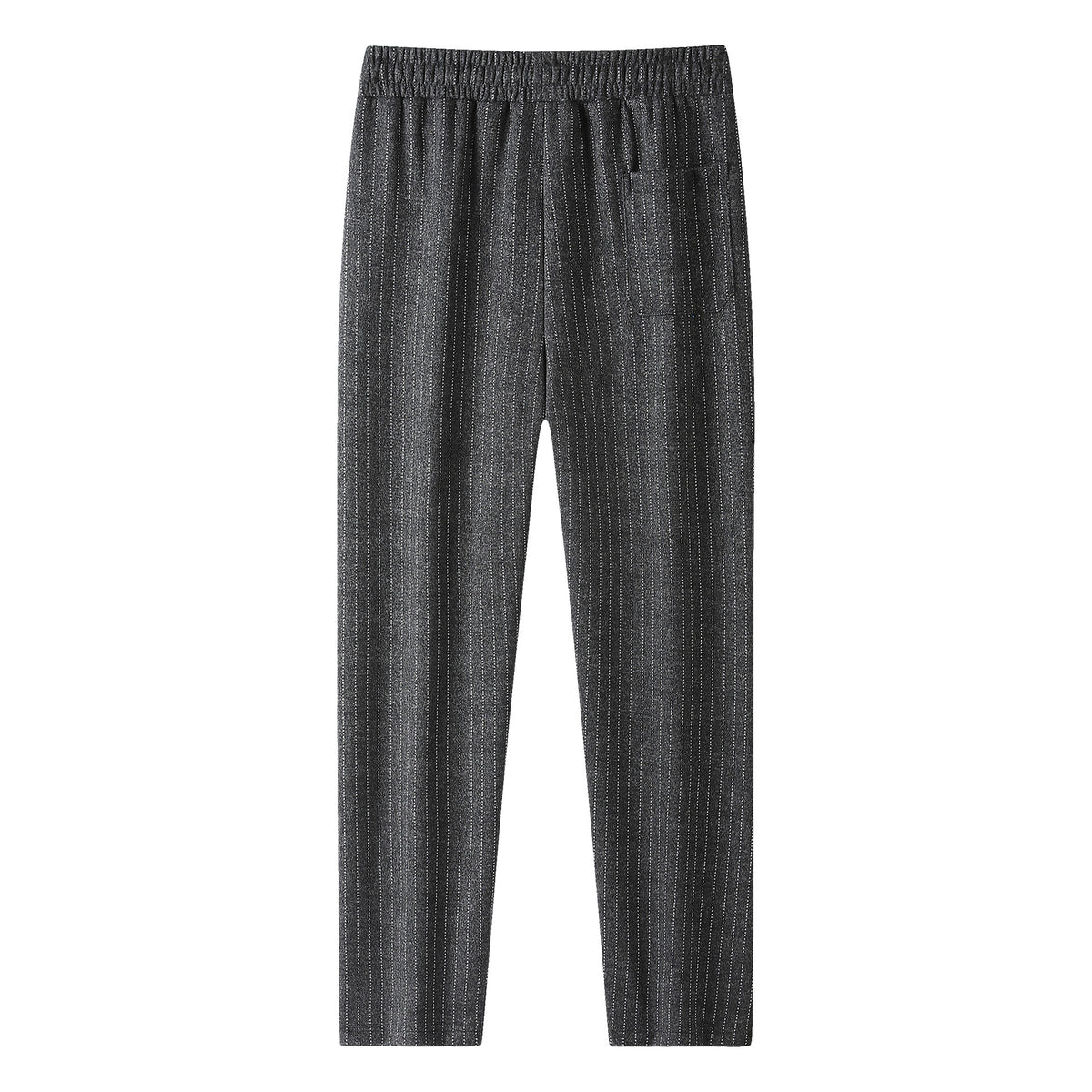 Women's Knit Joggers with Drawstring and Fine Pinstripe EVA-US