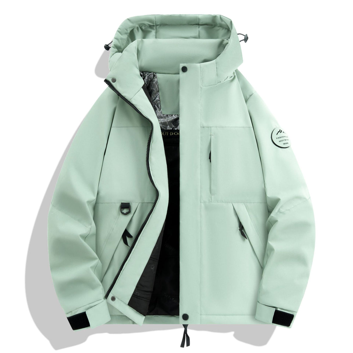 Men's Waterproof and Breathable Softshell Outdoor Jacket EVA-US