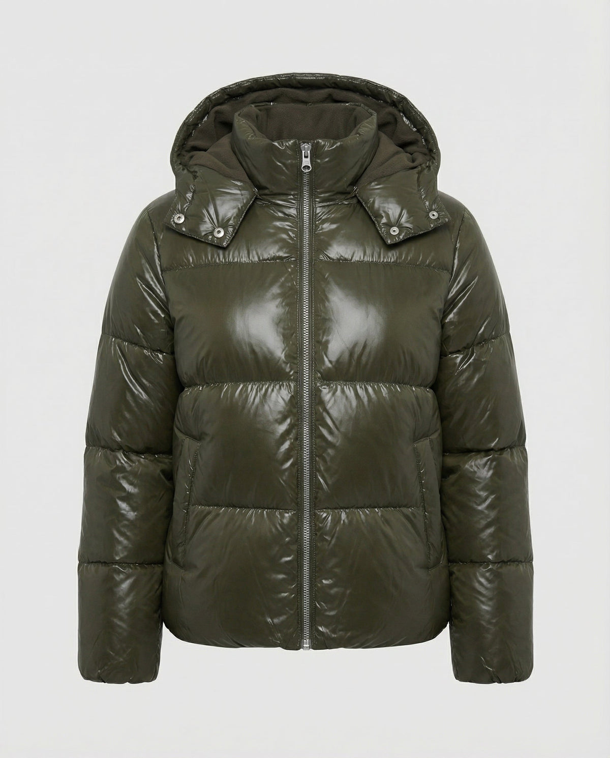 Women Puffy Jacket Hood | EVA-US