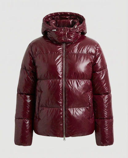Women Puffy Jacket Hood | EVA-US