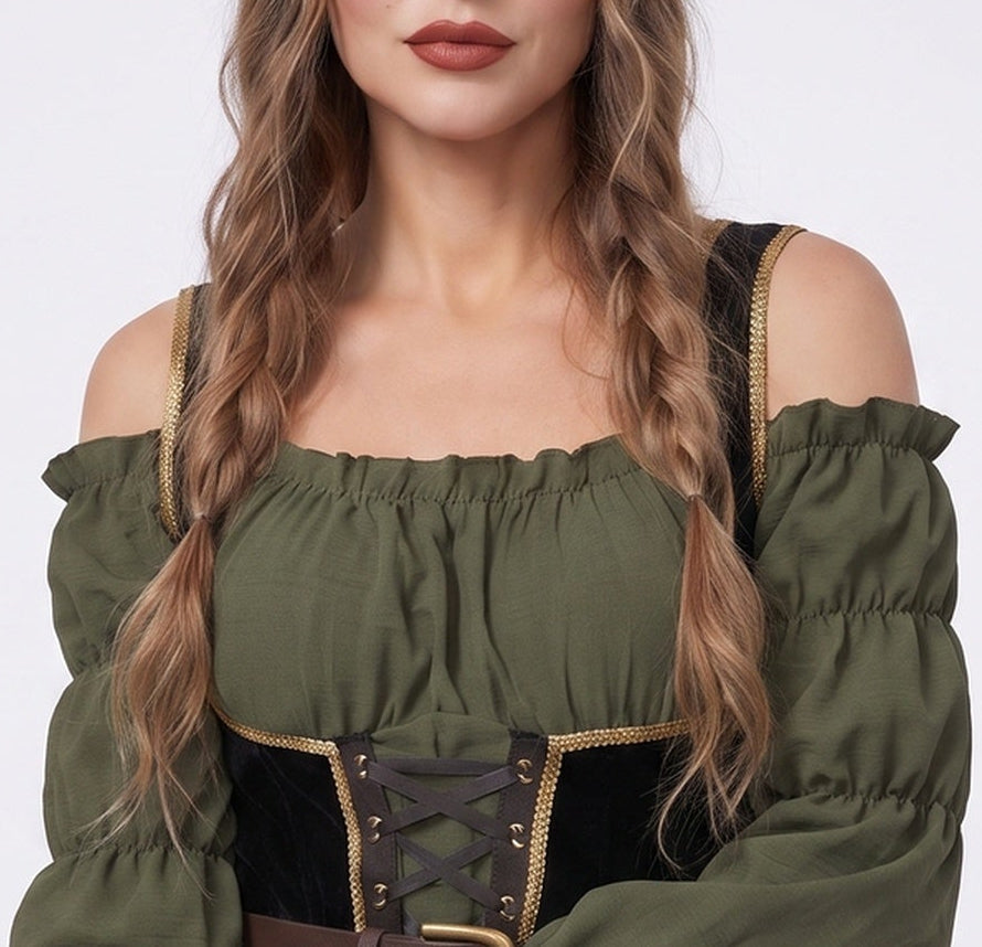 Women's Pirate Costume with Playful Details EVA-US
