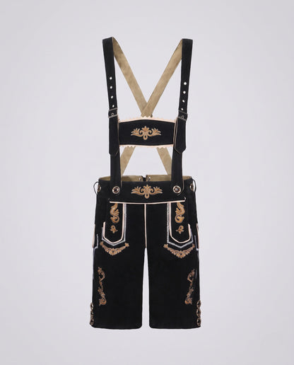 Men's classic traditional shorts with elaborate embroidery EVA-US