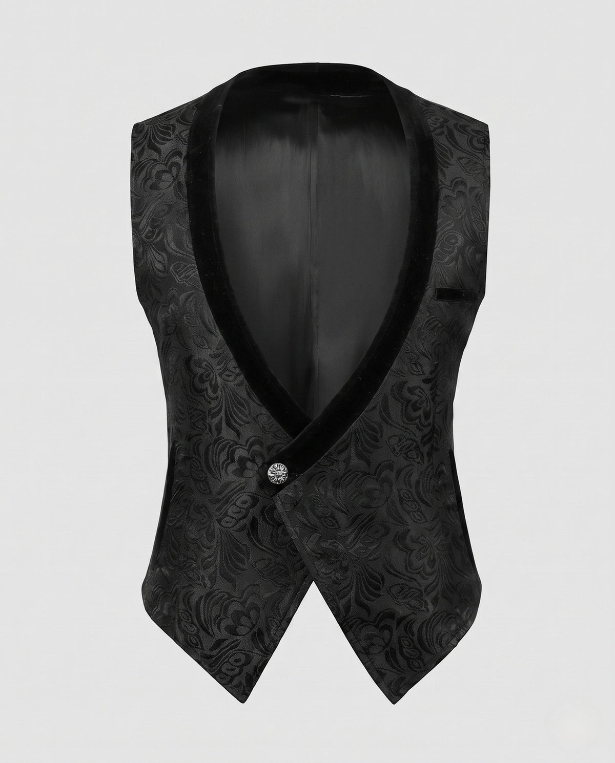 Women elegant round collar vest EVA-US