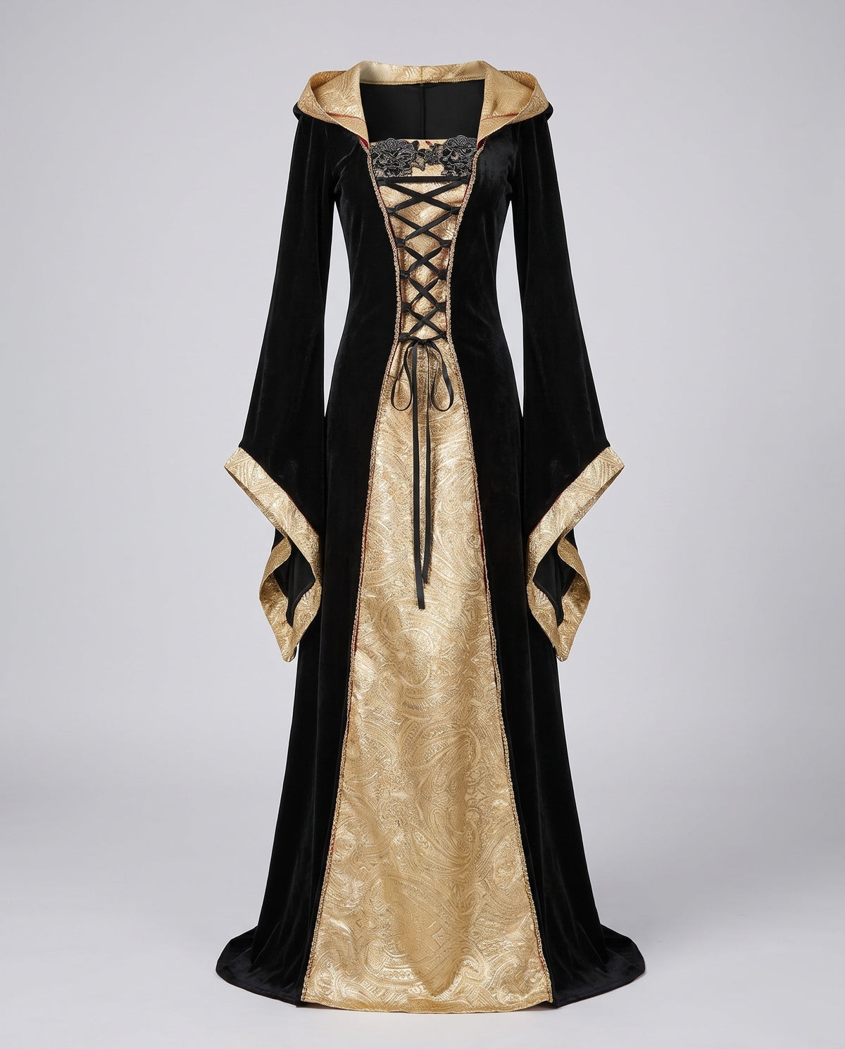 Women Elegant Gown-Dress in Medieval Style EVA-US