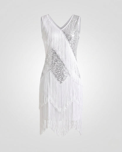 Women's Fringe Cocktail Dress EVA-US