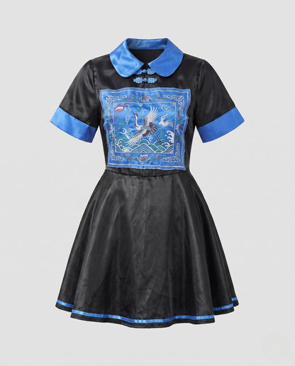 Women's costume in Asian design with unique embellishments EVA-US