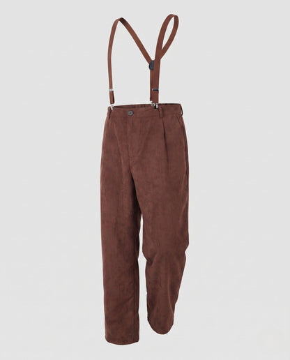 Women's Casual Pants with Adjustable Straps and Elegant Details EVA-US
