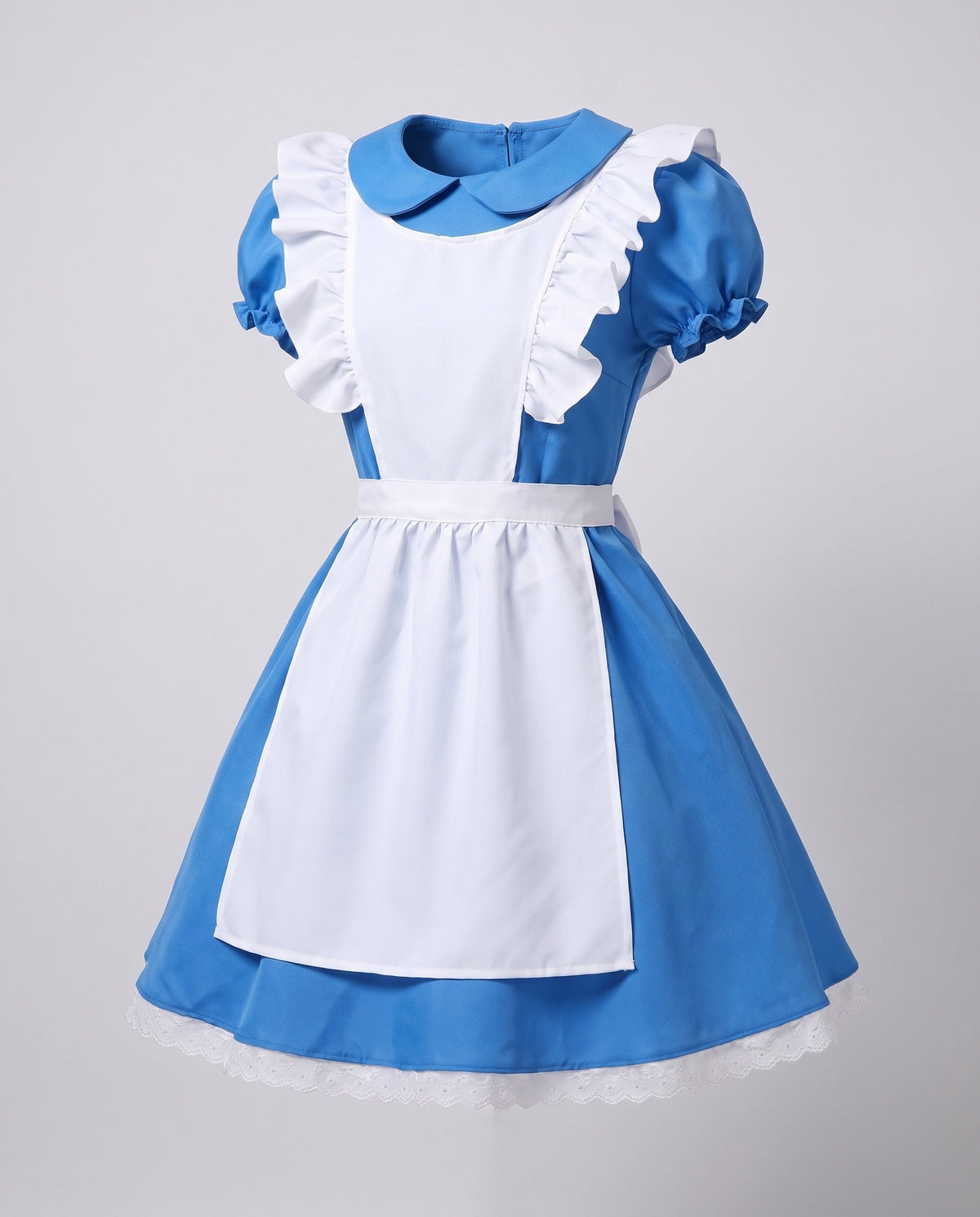 Women enchanting maid dress with ruffle details EVA-US