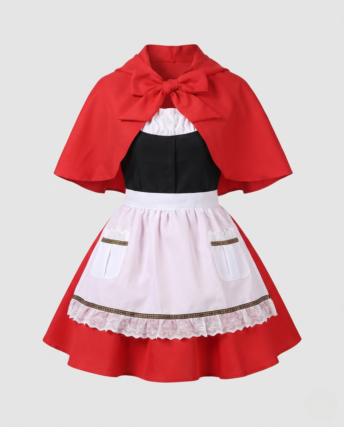 Women Enchanted Costume with Hood and Ruffle Details EVA-US