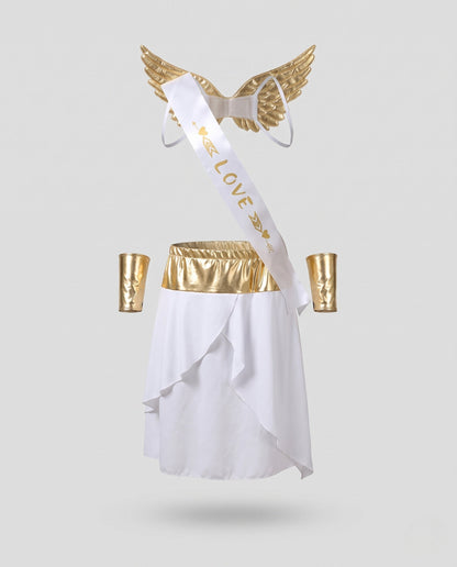 Men's Antique God Costume with Golden Accents EVA-US