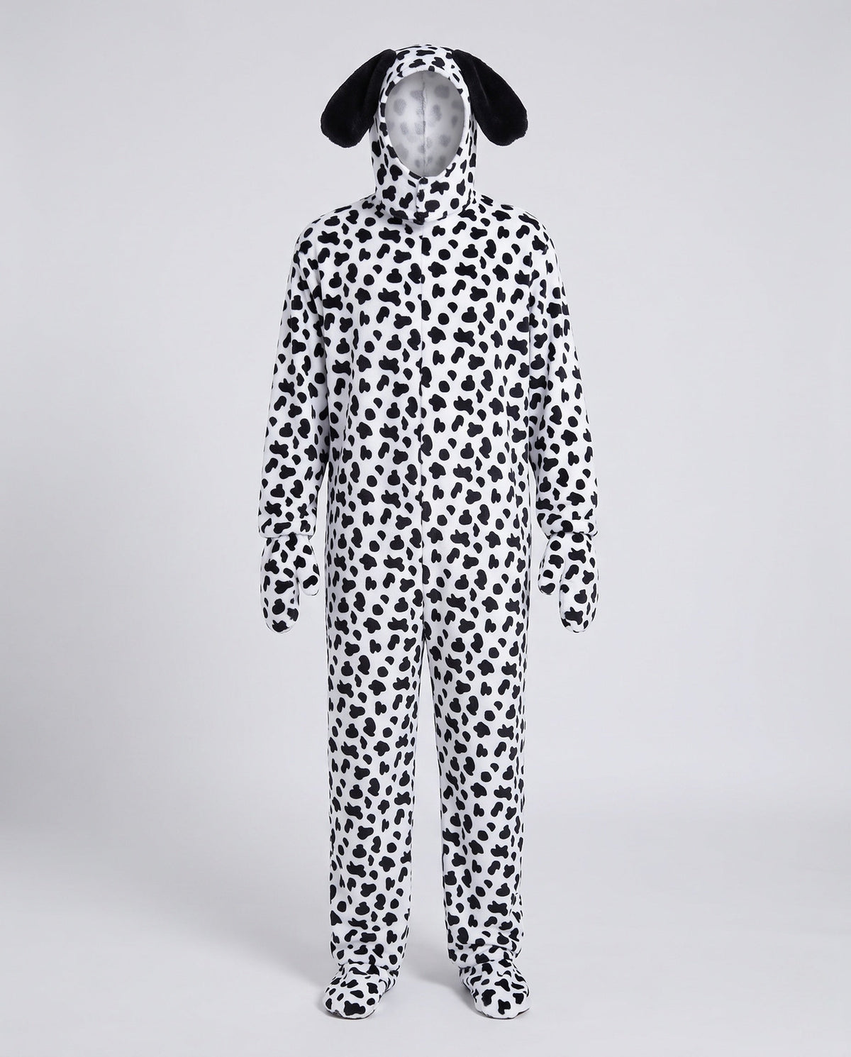 Men's Plush Dog Costume with Characteristic Ears and Paws EVA-US