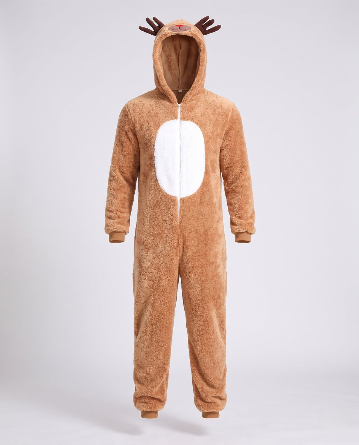 Men's Plush Costume with Hood and Animal Ears EVA-US