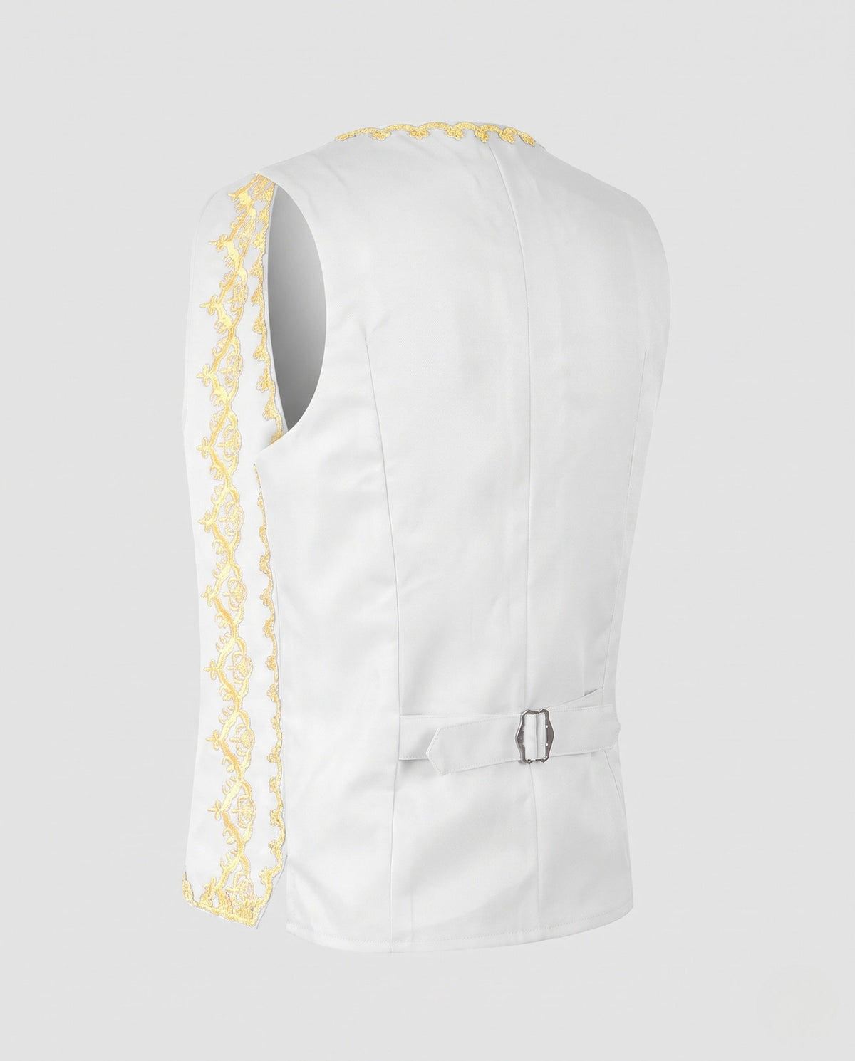 Women elegant vest with intricate gold pattern EVA-US