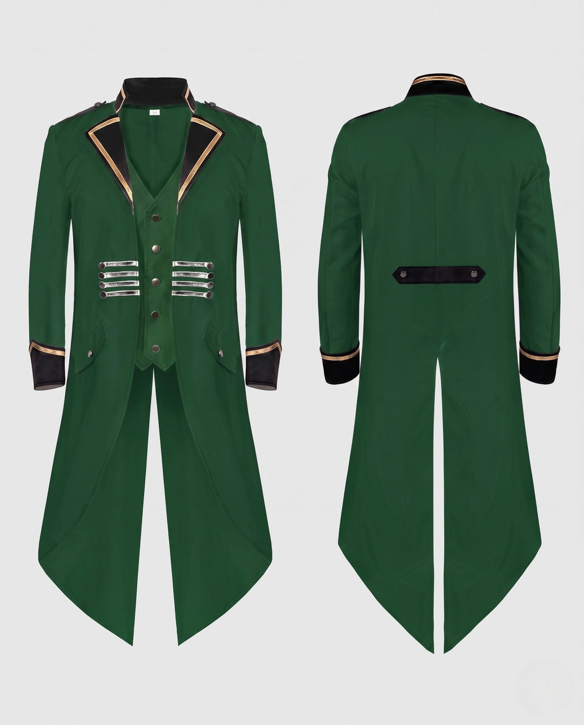 Ladies elegant tailcoat suit with detailed appliqués EVA-US