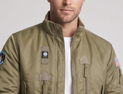 Men's Fashion Bomber Jacket EVA-US
