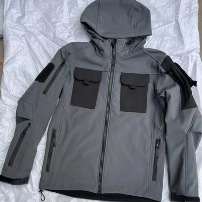 Waterproof Thermal Suit with Multiple Pockets for Men
