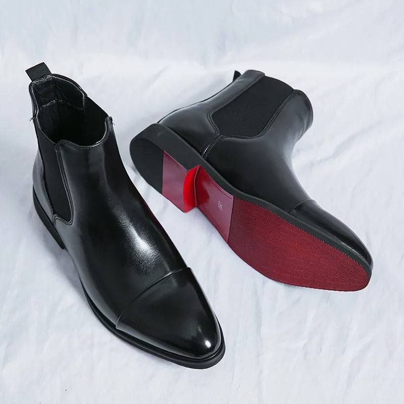 EVA-US | Genuine leather Chelsea boots