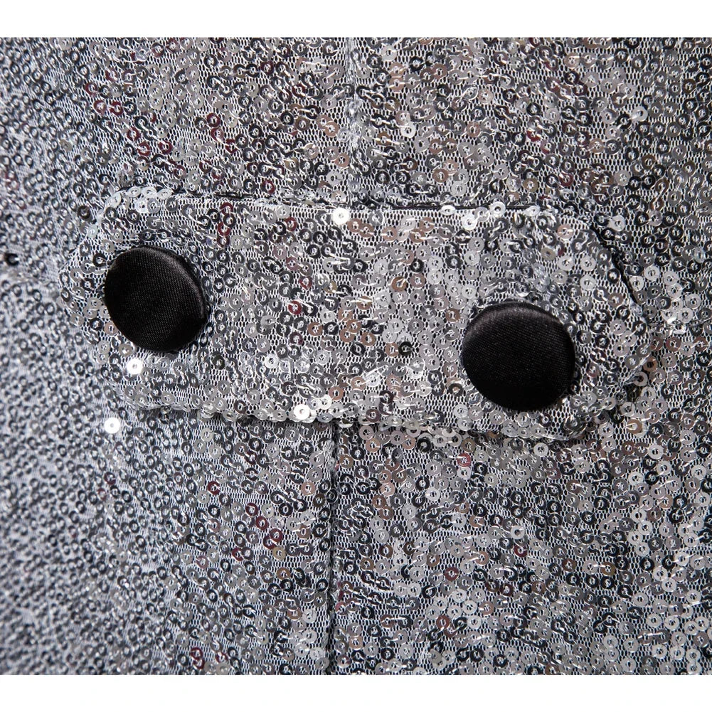 EVA-US | Men's Glitter Tuxedo With Sequins For Special Occasions