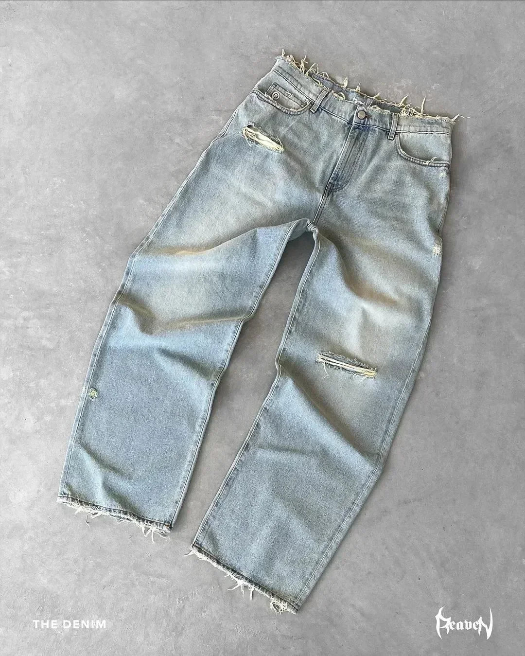 EVA-US | American Washed Retro Jeans For Men