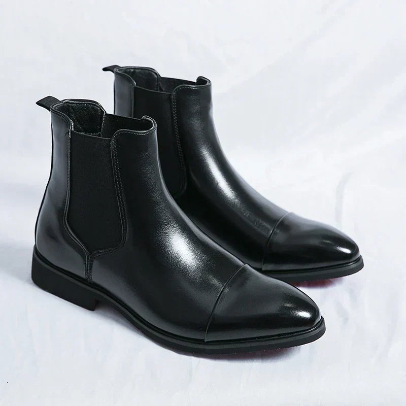 EVA-US | Genuine leather Chelsea boots