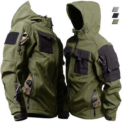 EVA-US - Waterproof thermal suit with multiple pockets for men