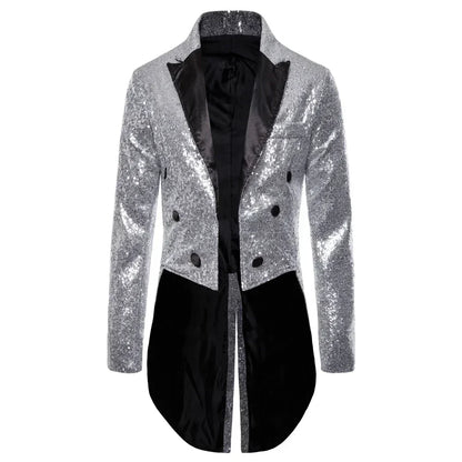 EVA-US | Men's Glitter Tuxedo With Sequins For Special Occasions