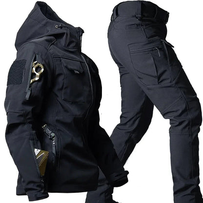 EVA-US - Waterproof thermal suit with multiple pockets for men
