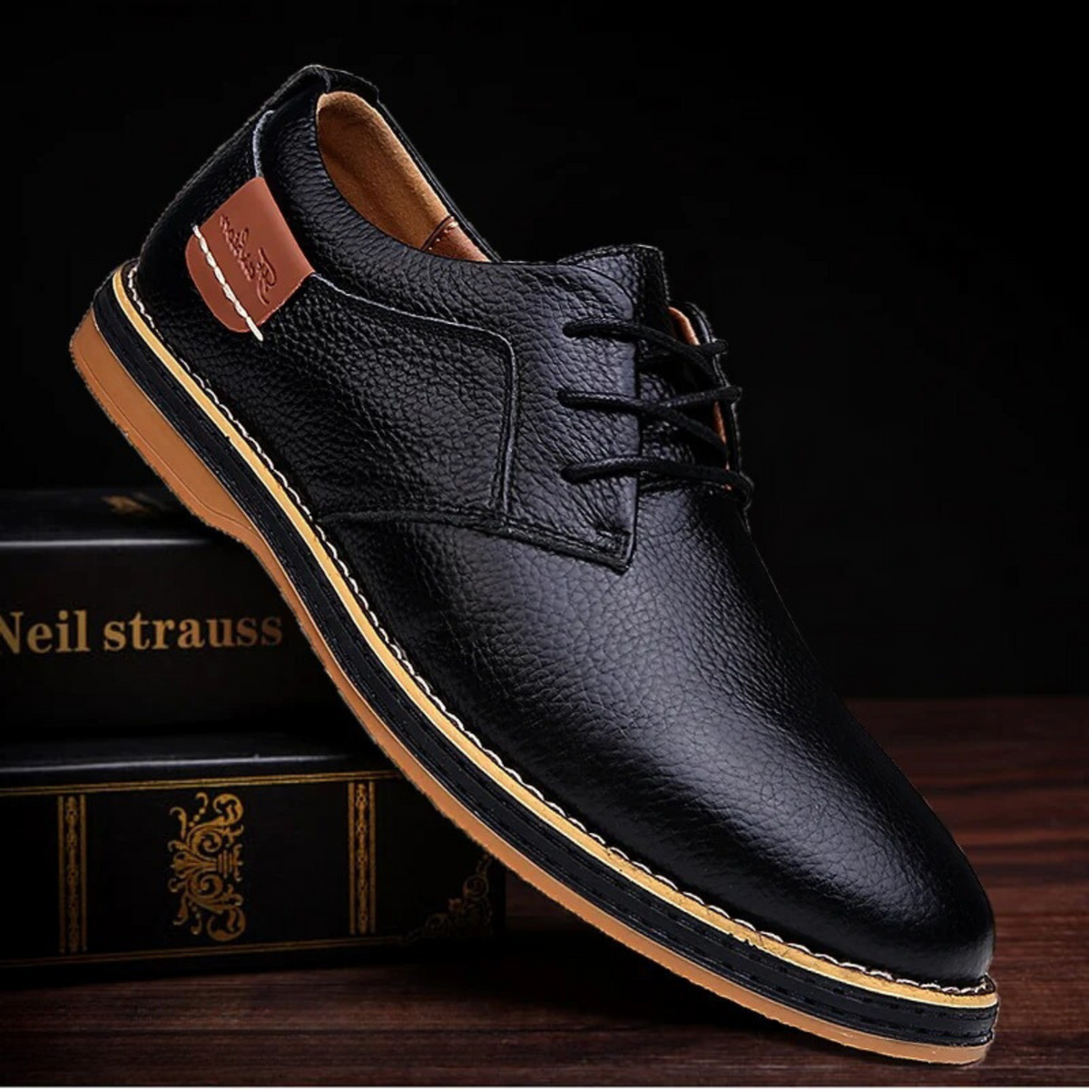 Genuine Leather Shoes for Men EVA-US