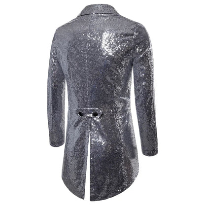 EVA-US | Men's Glitter Tuxedo With Sequins For Special Occasions