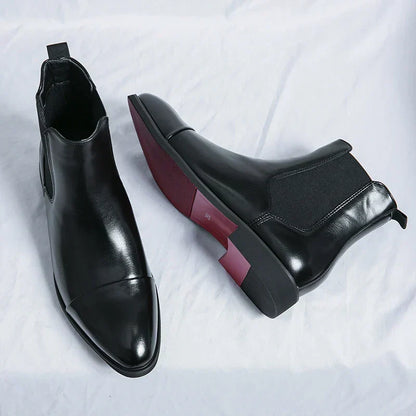 EVA-US | Genuine leather Chelsea boots