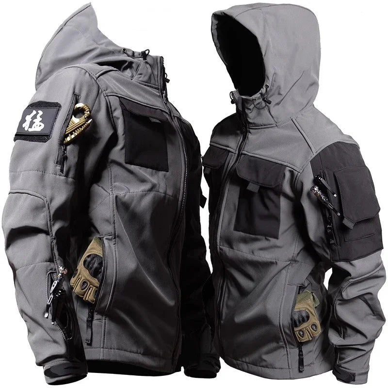 EVA-US - Waterproof thermal suit with multiple pockets for men