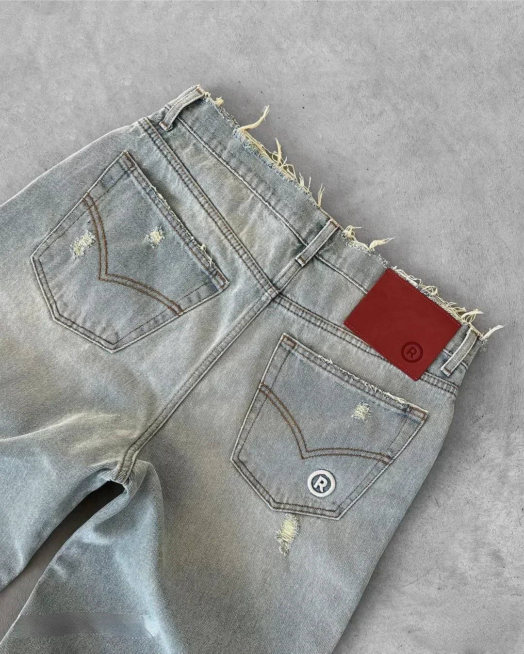 EVA-US | American Washed Retro Jeans For Men