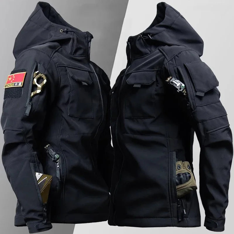 EVA-US - Waterproof thermal suit with multiple pockets for men