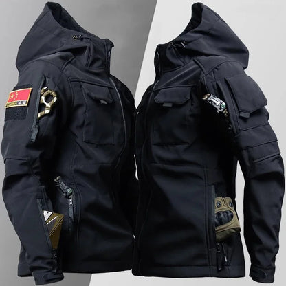 Waterproof Thermal Suit with Multiple Pockets for Men