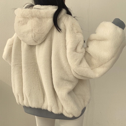 EVA-US | Reversible jacket with hood