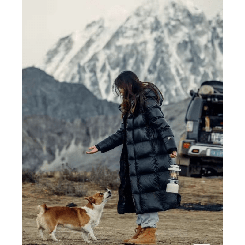 EVA-US | Down Winter Coat Women Padded Long Coat