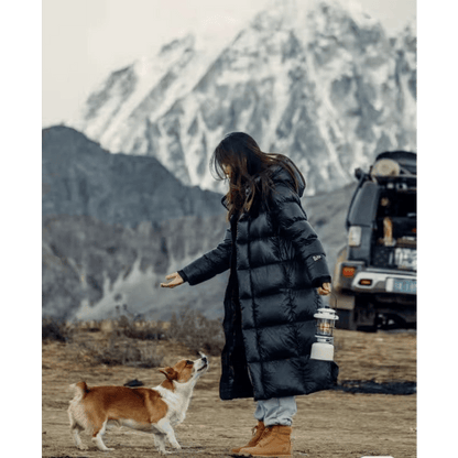 EVA-US | Down Winter Coat Women Padded Long Coat