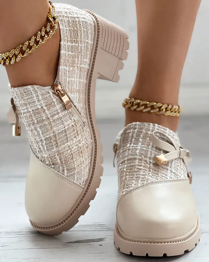 EVA-US - Thick Heels with Pointed Toe
