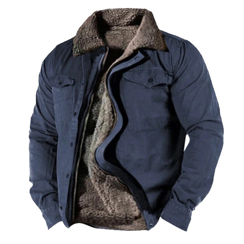 EVA-US | Warm Winter Jacket With Fur Lining For Men