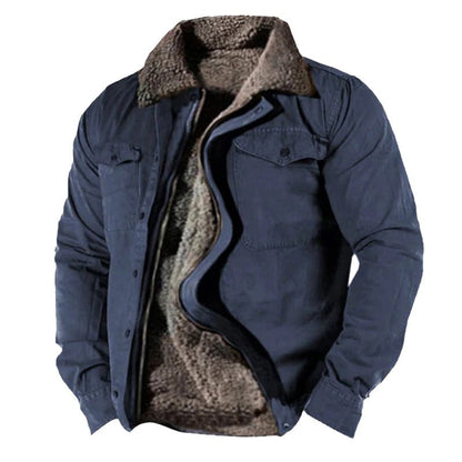 EVA-US | Warm Winter Jacket With Fur Lining For Men