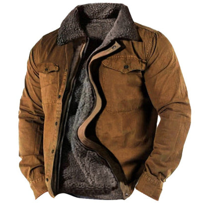 EVA-US | Warm Winter Jacket With Fur Lining For Men