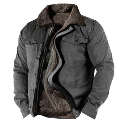 EVA-US | Warm Winter Jacket With Fur Lining For Men
