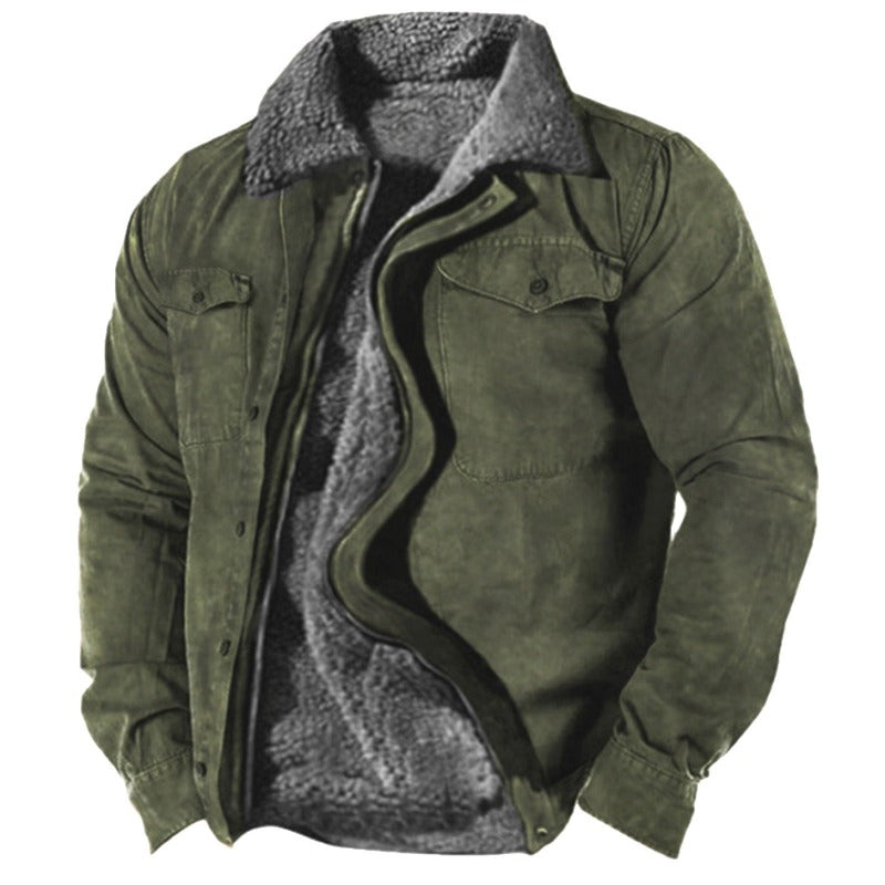 EVA-US | Warm Winter Jacket With Fur Lining For Men