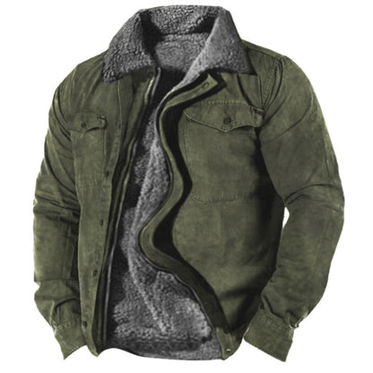 EVA-US | Warm Winter Jacket With Fur Lining For Men