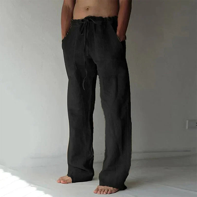 EVA-US | Men's Baggy Linen Trousers
