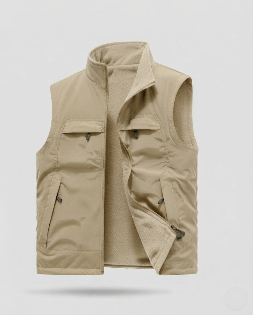 Men's Practical and Versatile Fleece Vest EVA-US