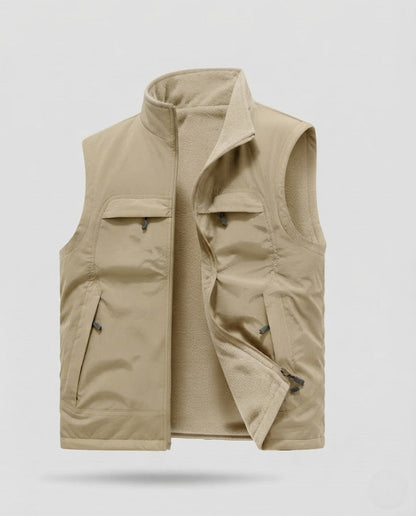 Men's Practical and Versatile Fleece Vest EVA-US